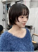 ミニボブ　姫カット　レイヤー