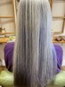 似合わせカット+縮毛矯正+Trリンケージ　￥20900→￥18000
