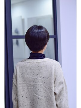 髪と生活美容室 大分本店 黒に近い深めのカラー