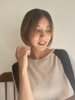 キートスバイガーランド (Kiitos by Garland) 大人可愛い小顔ショートボブ/ベージュカラー/吉祥寺