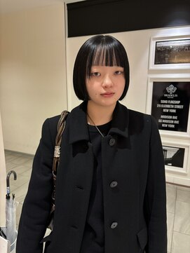 ビーハイブアヴェダ PARCO2店(BEHIVE AVEDA) 【sakuya】ファッションとリンクさせたボブ☆