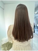 髪質改善＊ロングレイヤーグレーベージュ＊美髪【Zina船橋】