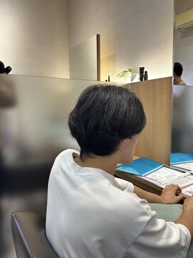 ウイバイファースト(u'i by first) マッシュショートスタイル