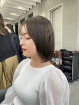 ロンド シャルム 吉祥寺(Lond charme) オリーブグレー/レイヤーカット/黒髪/マロンベージュ吉祥寺