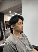 神田脩弥/ショートセンターパート/毛流れ/刈り上げ/大宮