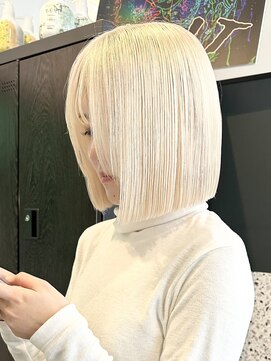 パレット 難波(Palette) 前髪/アンブレラカラー/こなれミディ/イメチェン/ぱっつんボブ