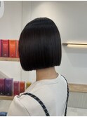 切りっぱなしボブ
