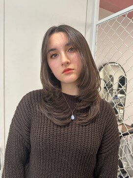 ネウィ 八王子(newi) Rina 韓国風レイヤーカット