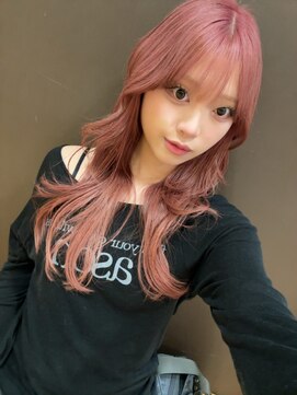 テット 福島店(tet) ピンク レイヤーカット