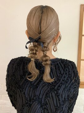 リリィ ヘアデザイン(LiLy hair design) 【minami】*ヘアセット/タイトアレンジ/ツインアレンジ