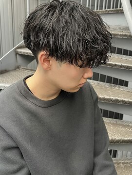 リコ ヘアアンドリラクゼーション 名駅店(LICO HAIR＆RELAXATION) メンズ　波巻きスパイラルパーマ　名古屋駅/名駅/メンズ/パーマ