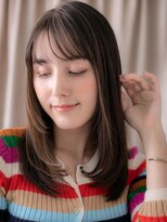 カバーヘア ブリス 大宮西口(COVER HAIR bliss)&nbsp;□フェイスフレーミング顔周りレイヤーカット406-3大宮20代30代