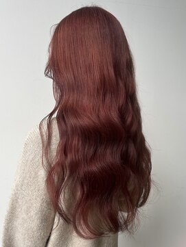 ロックス バイ マグ 松本(rocks BY MAG) チェリーレッド暖色カラーボルドーワインレッド春カラー