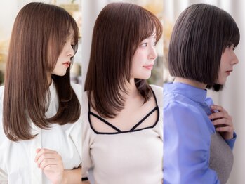 カバーヘア ブリス 大宮西口(COVER HAIR bliss)の写真/大宮駅30秒★クセもダメージも同時に悩み解決！特許取得成分+こだわり縮毛矯正薬剤と新アイロンで艶髪に