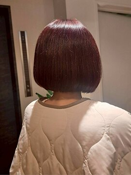 髪質改善/ブラウン/艶髪/ショート