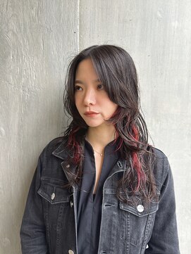 ウルフレイヤーインナーパーマ