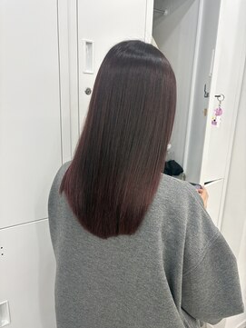 ディジョン 自由ヶ丘(Dijon) 韓国顔まわりレイヤーカットグレージュオリーブベージュブラウン