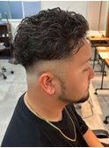 千葉駅MEN’S HAIR/サーフカール/刈り上げセンターパート