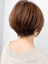 エルプラスヘアー 平尾店(L+hair)&nbsp;30代40代大人可愛いショートカットブリーチカラーウルフカット