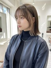 イデアル(Ideal) ボブ/ミニボブ/切りっぱなしボブ/外ハネ/外ハネボブ/韓国