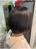 ３０代４０代支持◎骨格似合わせ大人ボブ朝５分で決まる時短小顔