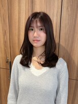 ガリカ 博多(Gallica)&nbsp;<ゲスト>ミディアムレイヤーにココアブラウン