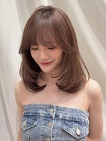 バイオレット 表参道店(Violet) ミルクブラウンブリーチなしカラー