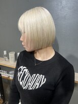 チェリーコーク ウブ(CHERRY COKE ubu)&nbsp;ホワイトブロンドボブ