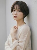 ヘアーメイクパウダー 天王寺寺田町店(Hair make powder) 大人可愛い30代40代50代小顔マッシュショート丸みショート