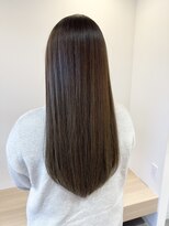 ヘアデザイン ディクト(hair design D.c.t)&nbsp;パサつきを抑えた艶ロング×水素カラー/岐阜
