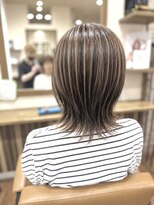 グランヘアー 大町店(GRANHAIR) ブリーチなし×オイルカラー×アンブレラ