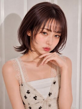 シー バイ ロンド 新宿(Sea by Lond) 【福島】アースカラー耳かけくびれヘアショートボブ新宿