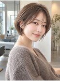 ショートボブ髪型20代30代40代50代前髪あり前髪なし面長丸顔亀有