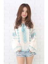 ヘアーズ ギュゼルバヤン(hair’s Guzel Bayan) 毛先ふわふわロング　イメチェン/かき上げ