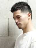 くせ毛パーマ×フェード  <渋谷><理容室><バーバー>