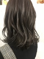 ヘア ラボ ニコ 藤沢店(hair Labo nico...) ハイライト グレー