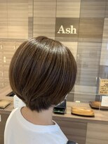 アッシュ 戸田公園店(Ash)&nbsp;ナチュラルベージュ×脱白髪染めハイライト