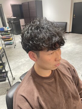 ボルド(MEN'S HAIR SALON BORDO) マッシュ×強めパーマ