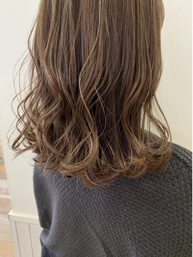 ビューバイネオリーブ 用賀店(Beau'r by neolive) ショコラベージュ　ボブルフ　ベビーバング　ワンカール