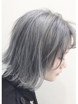 マーシュ(marshu) 【marshu  OSAKA Style】透け感×シルバーグレージュ