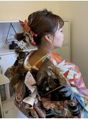 成人式　hair make
