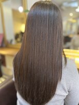 シオンヘアー(sion hair) 髪質改善高濃度水素トリートメント+超音波トリートメント+カラー