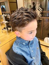 クラップス 横須賀中央店(CLAPS)&nbsp;ツーブロックショート/キッズカット/ニュアンスカラー/刈り上げ