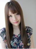 爽やかレイヤ－×ストレートロング