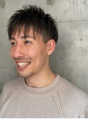 【爽やかマッシュショート】韓国マッシュ/刈り上げ/メンズカット