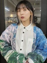 ヤド 原宿(YADO)&nbsp;インナカラー/ホワイトカラー/ホワイトベージュ