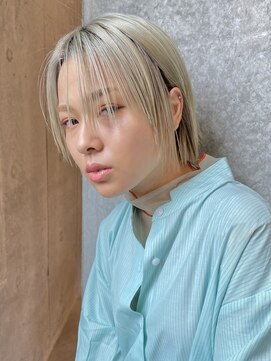 イミ(imi) 大人ボブ/外ハネボブ/ブリーチカラー/小顔カット/髪質改善[登戸]
