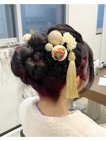 ヘアーサロン ソル(HAIR SALON SOL) 成人式・高めアップ
