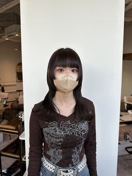 ブランニューロミエ 野田阪神店(Brand new lomie) ダブルバング クラゲカット