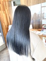 ヘアラウンジ アングゥ(hair lounge ungu) ブルーブラック